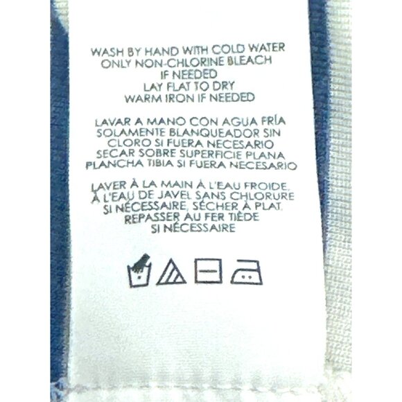 Cabi Womens Striped Sleeveless Dress With Tie Back Size L Rayon Spandex - Picture 7 of 10